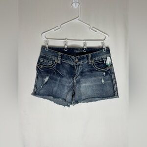 NWT Maurices Blue Jean Shorts